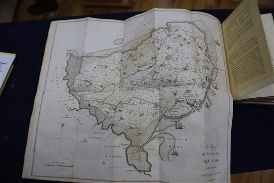 Hasted, Edward - The History and Topographical Survey of the County of Kent, 2nd edition, 12 vols, 8vo, modern